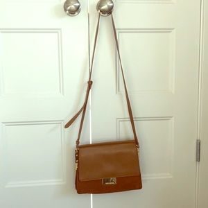 Vince Camuto Cognac Crossbody